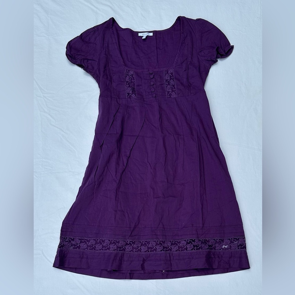 Delia’s purple babydoll dress